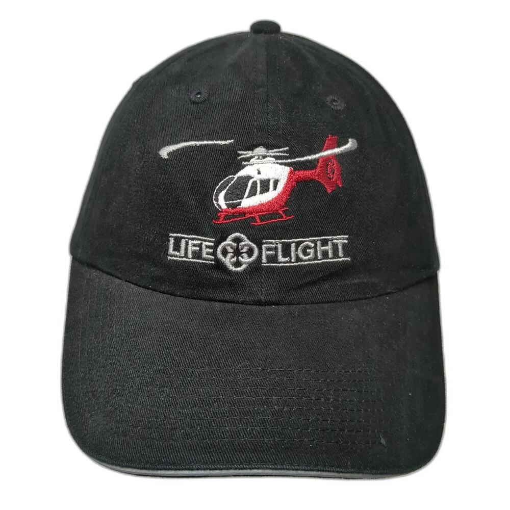Kati Baseball Cap Black One Size Life Flight Saint Alphonsus Reflective Hat